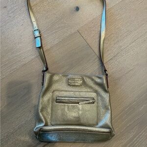 Kate Spade Metallic Gold Crossbody Bag